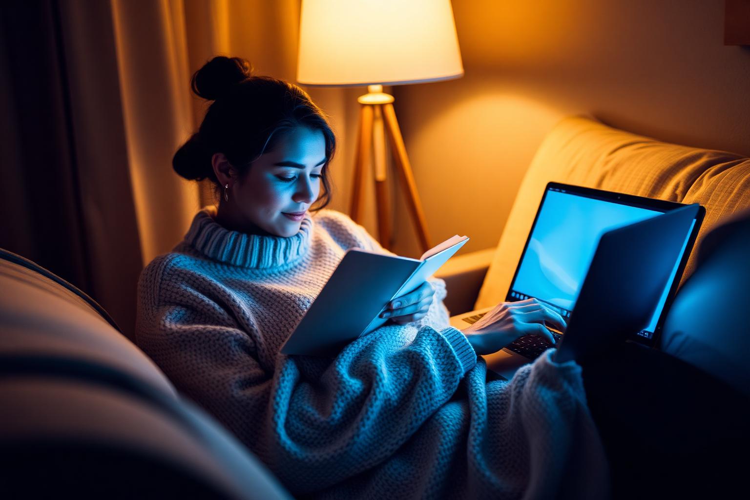 How Blue Light Affects Your Sleep — And What to Do About It